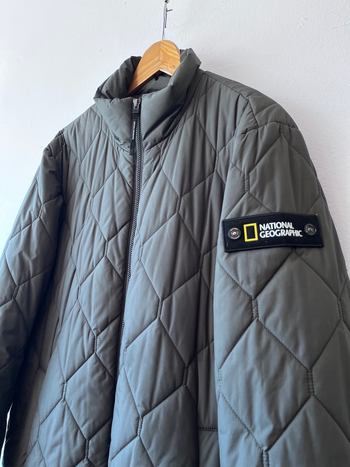 내셔널지오그래픽 남성 누빔패딩점퍼 105사이즈 상품이미지4