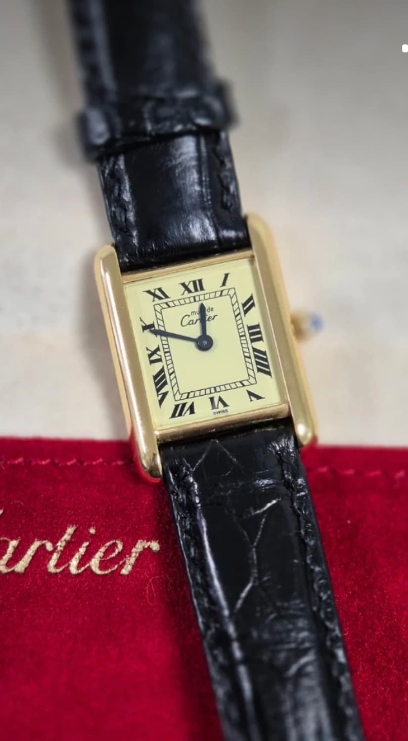 까르띠에 탱크 머스트 s 급처!! 상품이미지3