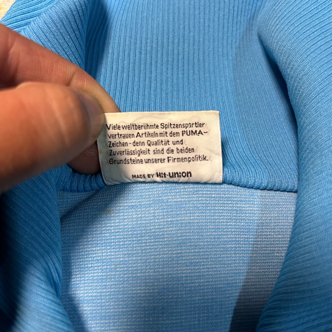 [L] 푸마 재팬 스카이블루 져지 트랙탑 자켓 상품이미지6