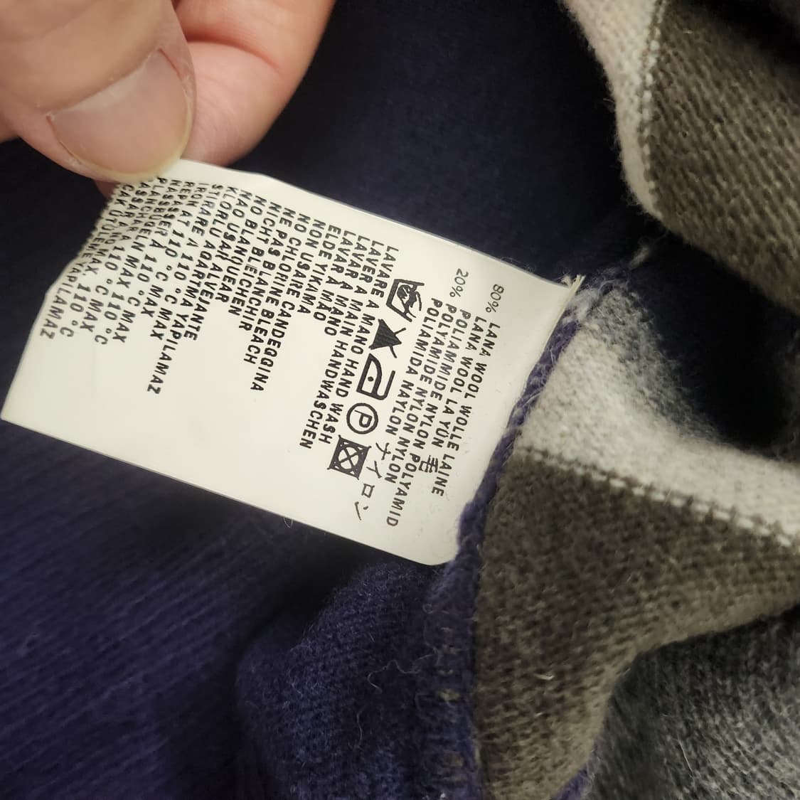 디젤 올집업 니트 상품이미지3