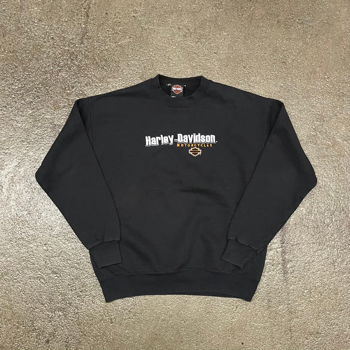 00s 할리데이비슨 자수 로고 맨투맨 (100) 상품이미지1