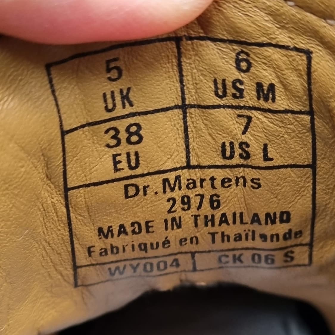 닥터마틴 2976 여성첼시부츠38 245 상품이미지6