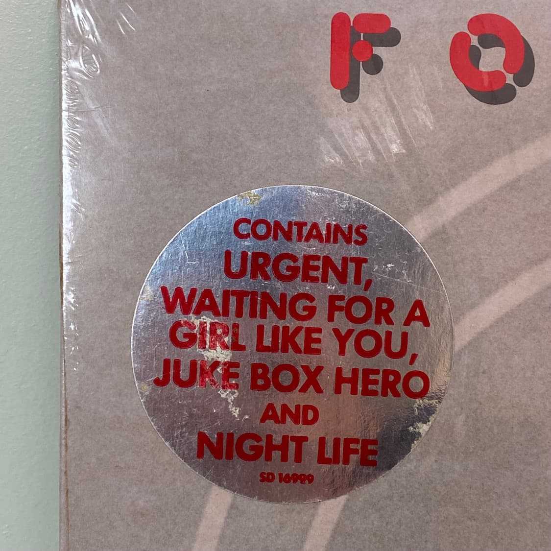 (LP) Foreigner - 4 (US발매초반) 상품이미지7