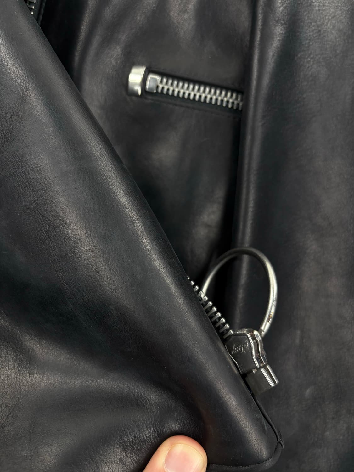 Acne Studios Cow Leather Jacket    상품이미지8
