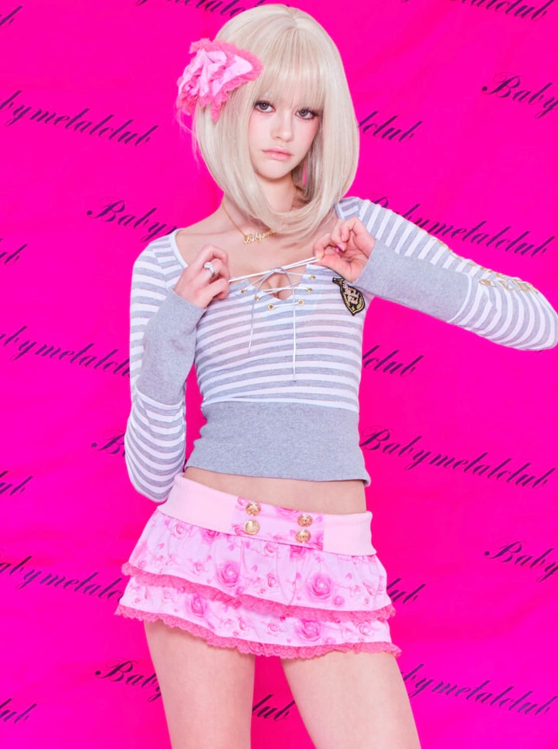 베이비메탈클럽 아리아탑 그레이 상품이미지1