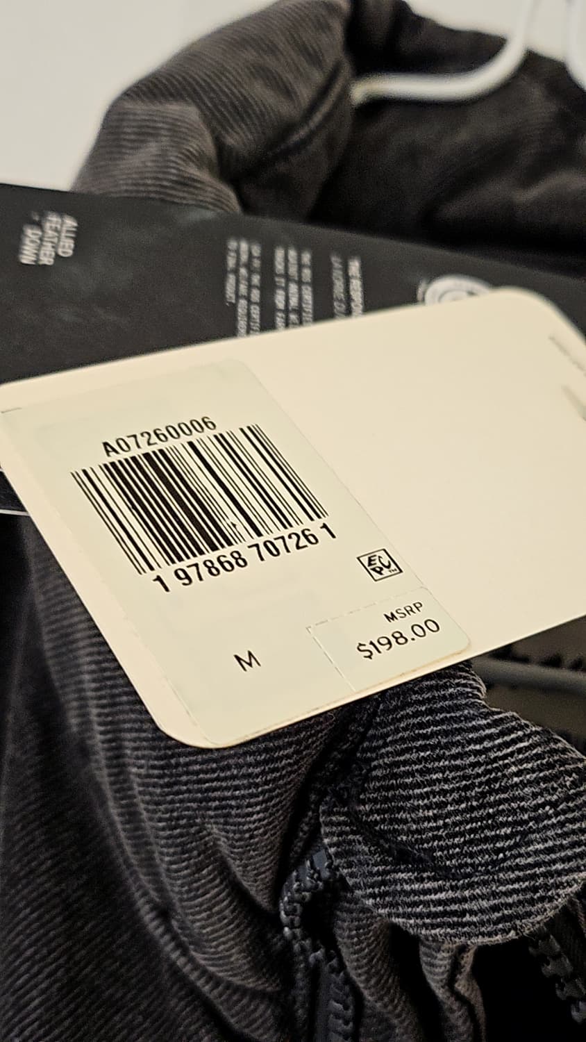 [M] 리바이스 흑청 패딩 상품이미지3