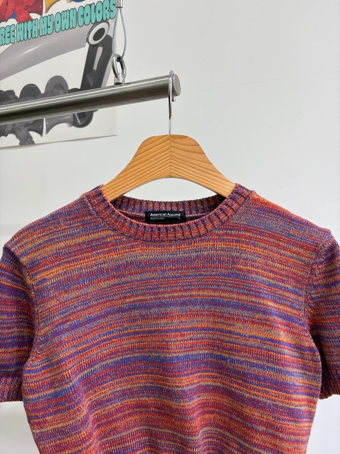 AMERICAN APPAREL (Made in USA) 니트반팔 상품이미지2