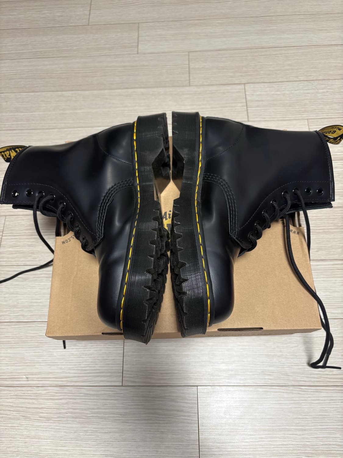 [3회 착용/풀박스] 닥터마틴 1460 벡스스무스 270  상품이미지9