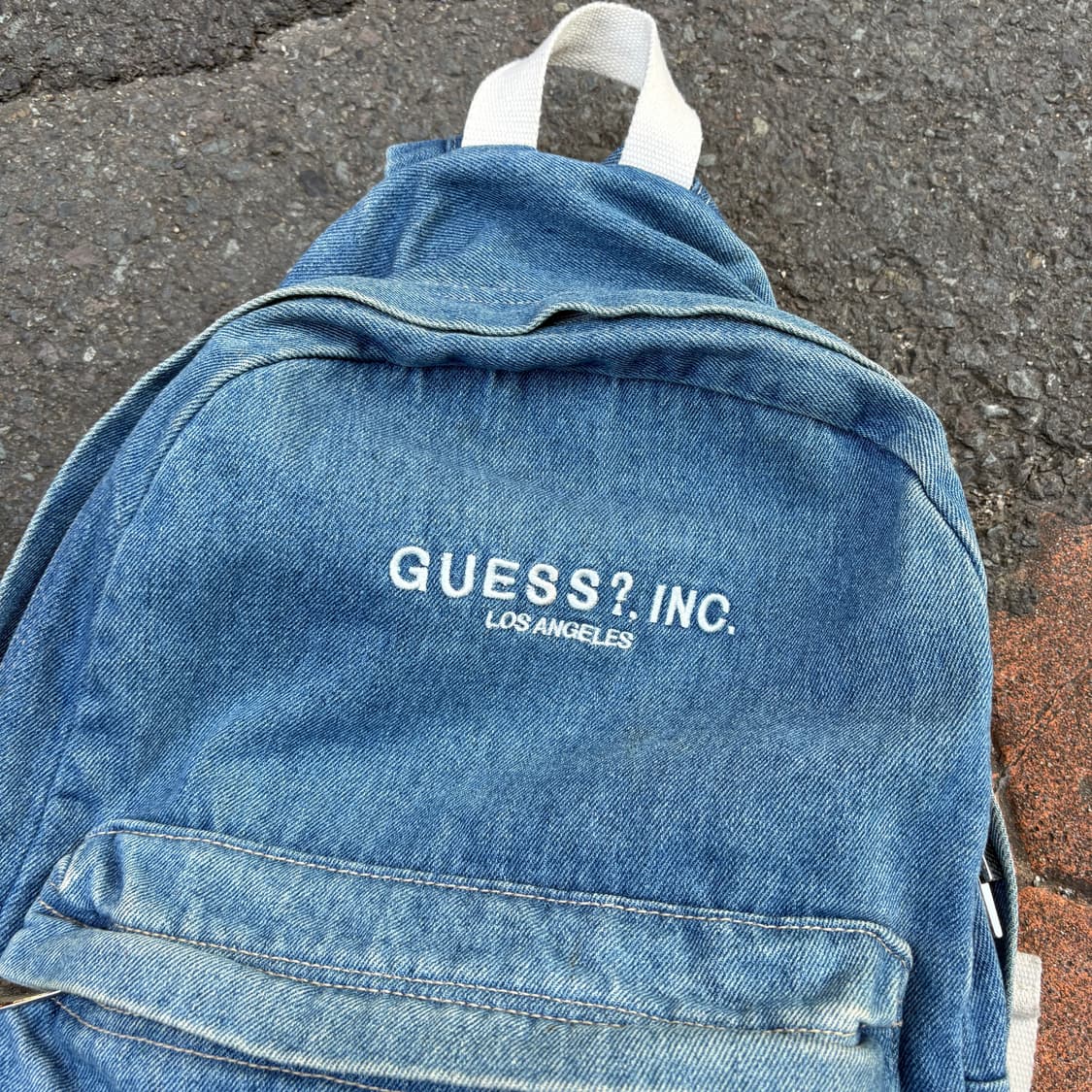 Guess 게스 데님 백팩 가방 상품이미지3