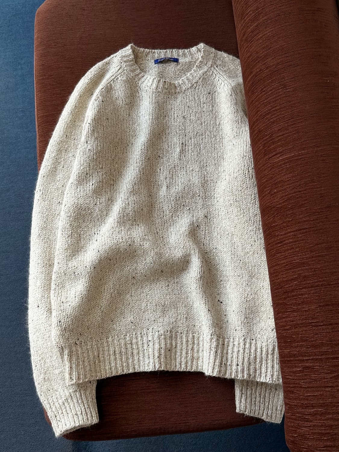 Brushed fabric sparkle pattern knit P/O 상품이미지9