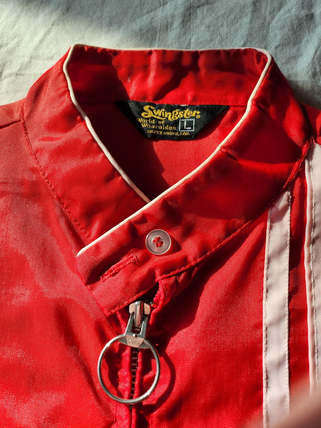 80s swingster nylon raicing jacket 상품이미지3