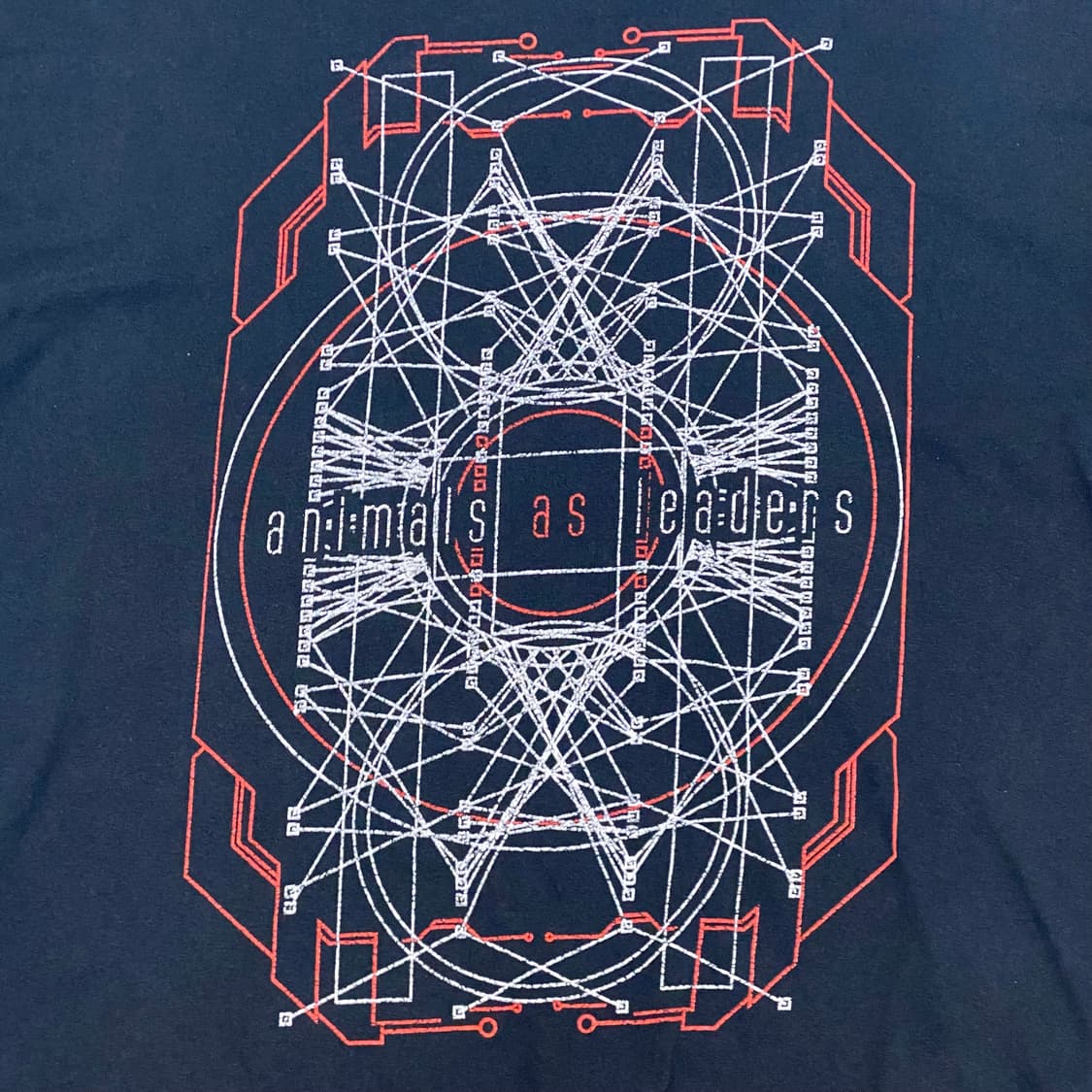 미국 빈티지 애니멀애즈리더 ANIMAL AS LEADER 투어 락티셔츠 상품이미지3