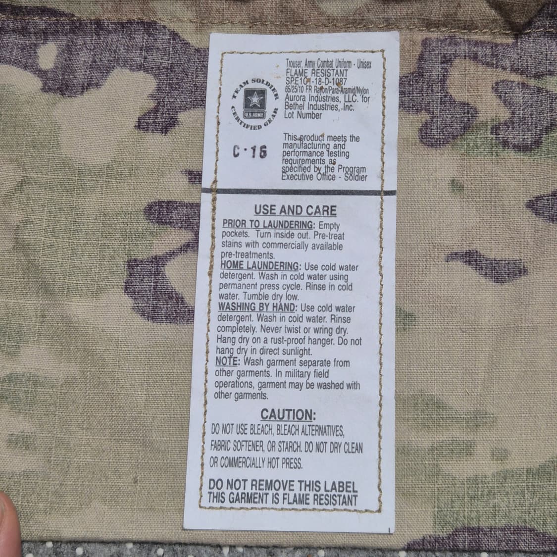 [M]미군 ACU 밀리터리 팬츠 -493 상품이미지3