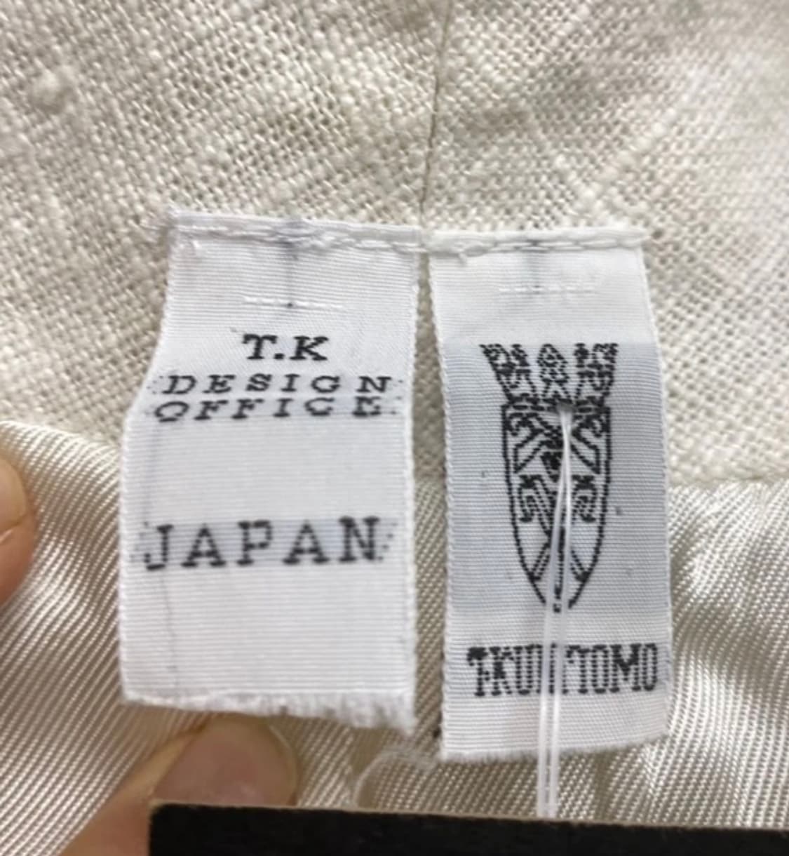 [9741]T.k. cream linen jacket  상품이미지5