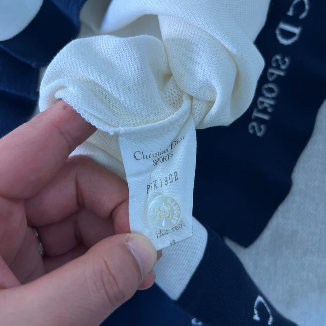 W 100 크리스챤 디올 스포츠 일본판 카라 티셔츠 상품이미지6