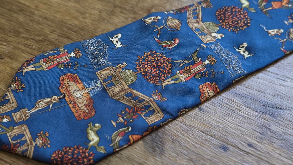 페라가모 빈티지 넥타이. 상품이미지1