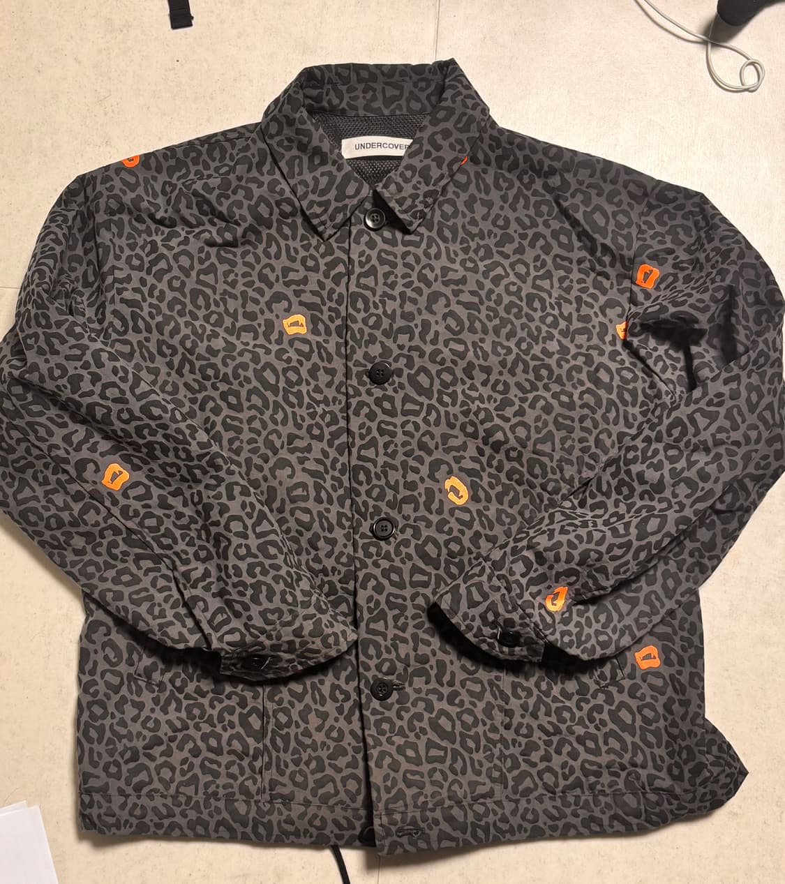 언더커버 레오파드 코치 재킷 상품이미지1