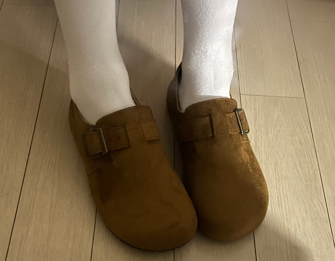 스웨이드 보스턴 버켄 버클 슬리퍼 상품이미지2