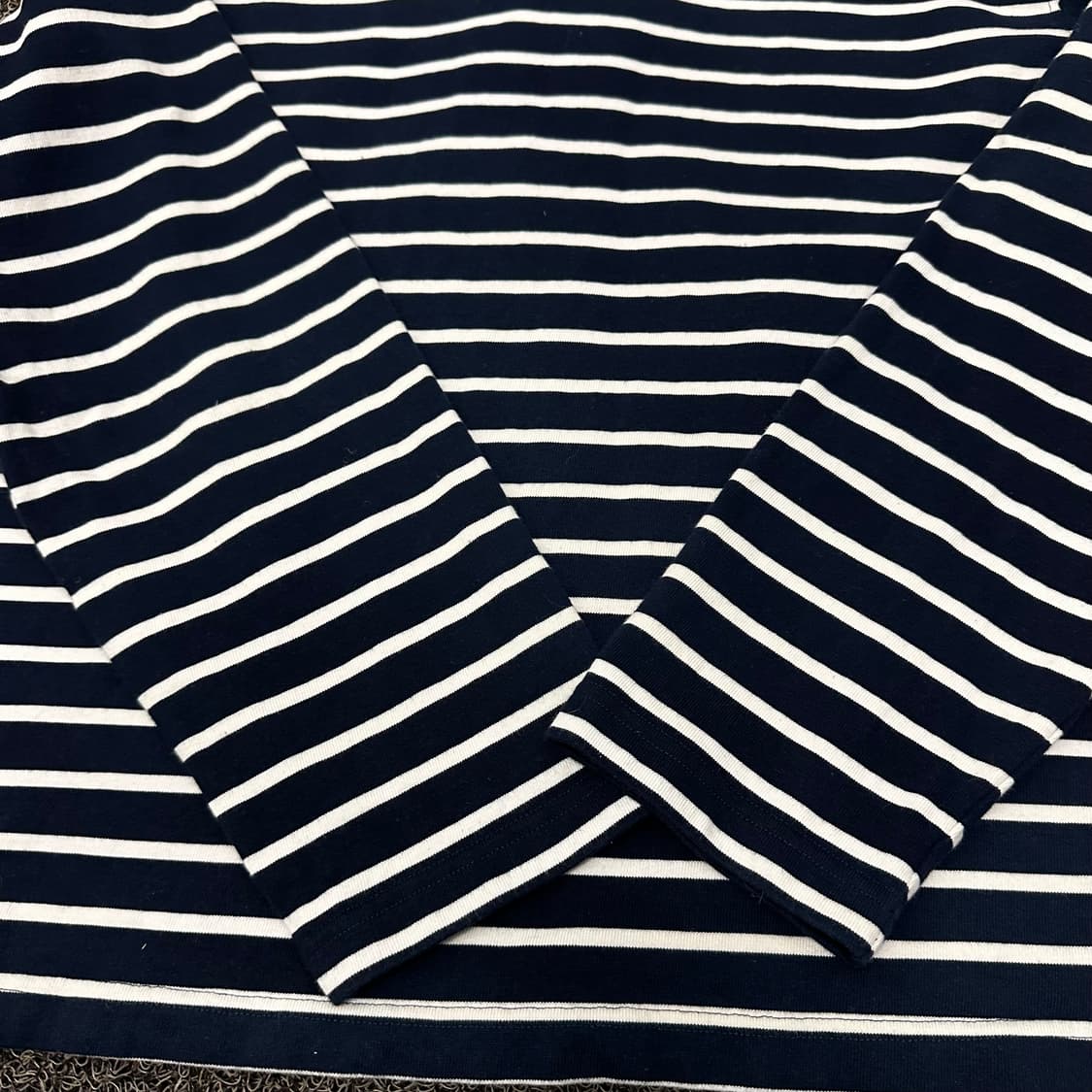 COS 코스 스트라이프 여성 긴팔 카라티 폴로티셔츠 L 상품이미지7