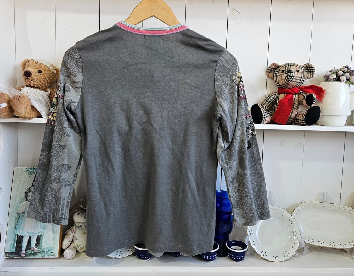 to the angel 플라워 스톤 프린팅 티셔츠 상품이미지6