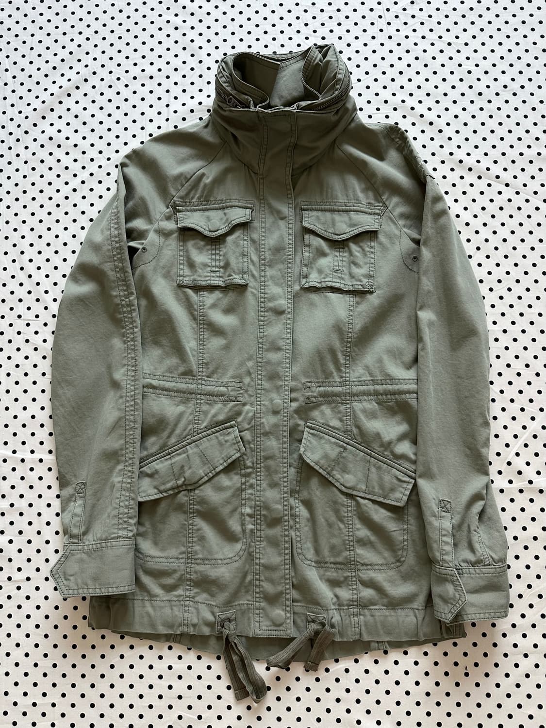 아베크롬비 밀리터리 야상 필드자켓 y2k 갸루 펑크 상품이미지2