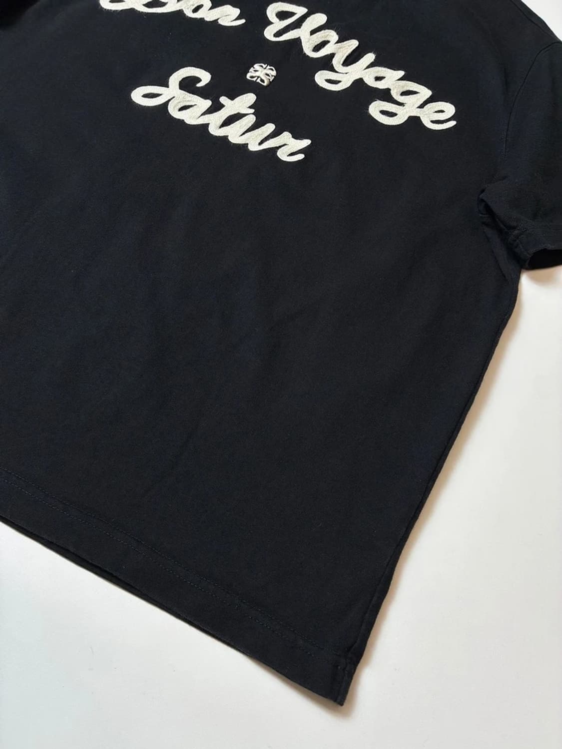 세터 SATUR 로고 자수 보야지 반팔 티셔츠 PN8616 상품이미지4