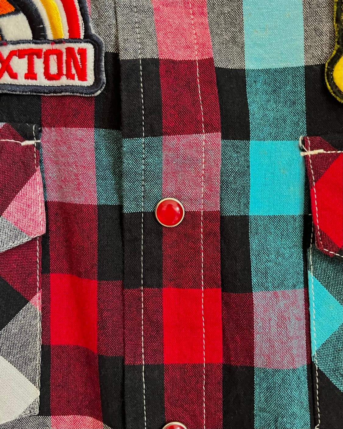 Thruxton Vintage Half Sleeve Check Ahirt 상품이미지7