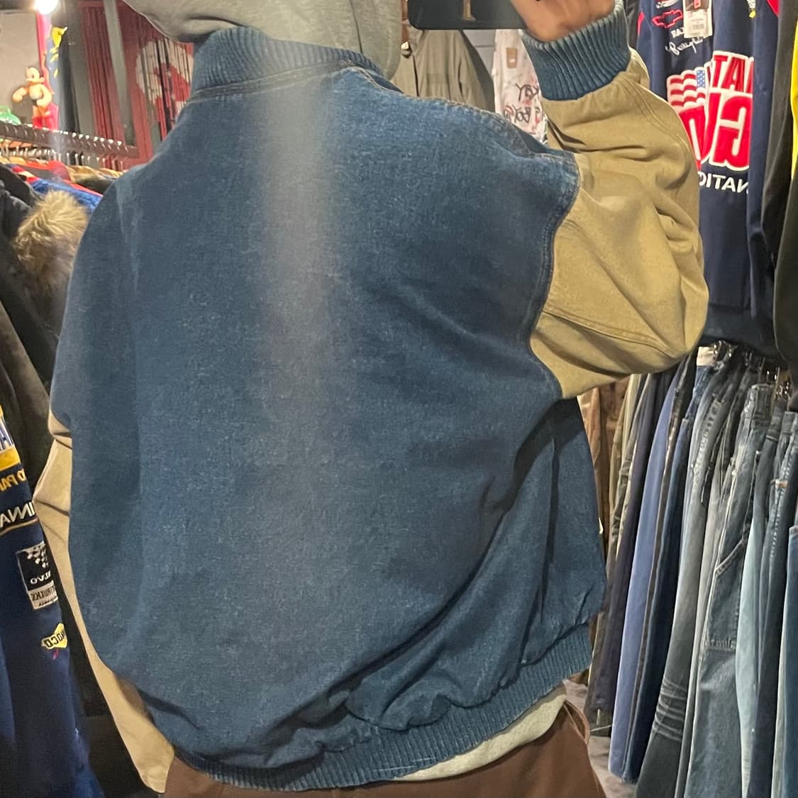 [IM] vtg 데님 바시티자켓 상품이미지5