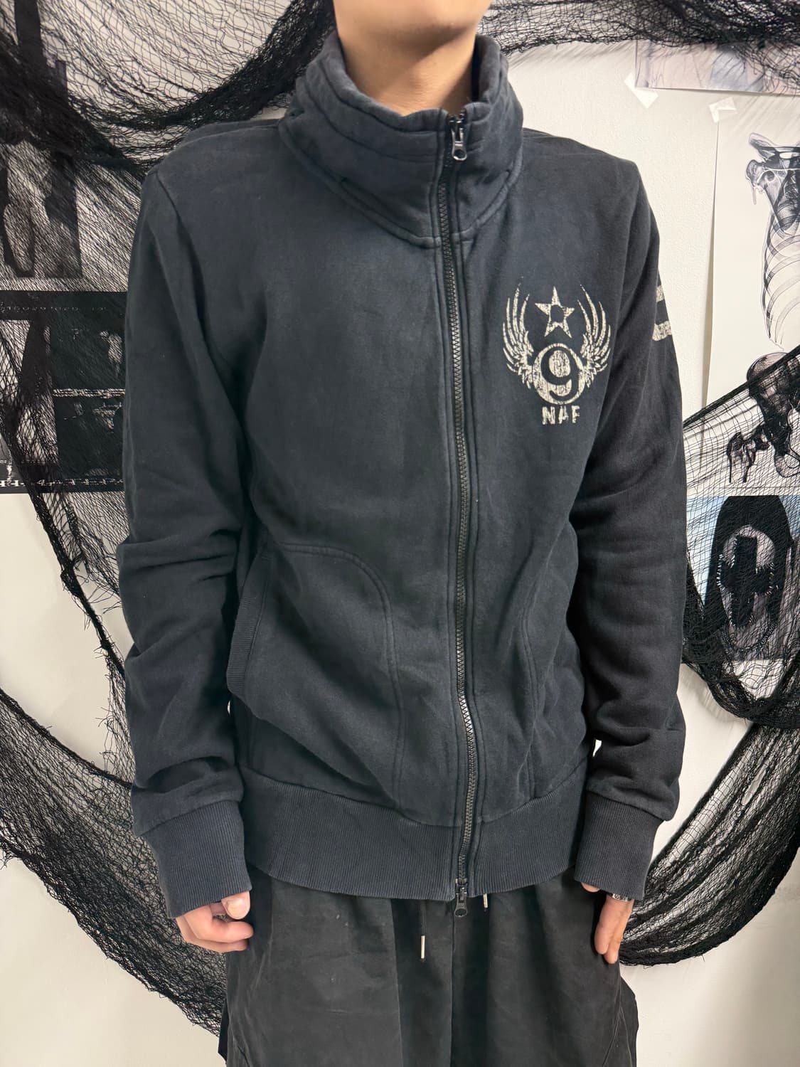 00s mood patch two way zip up 상품이미지6