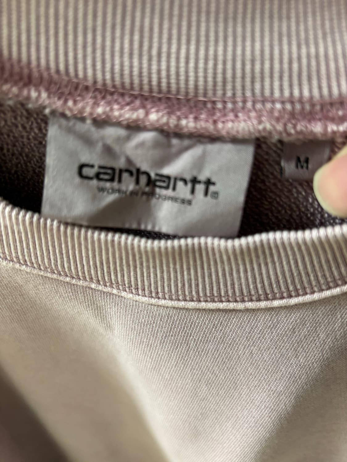 칼하트윕 맨투맨 핑크 m 상품이미지2