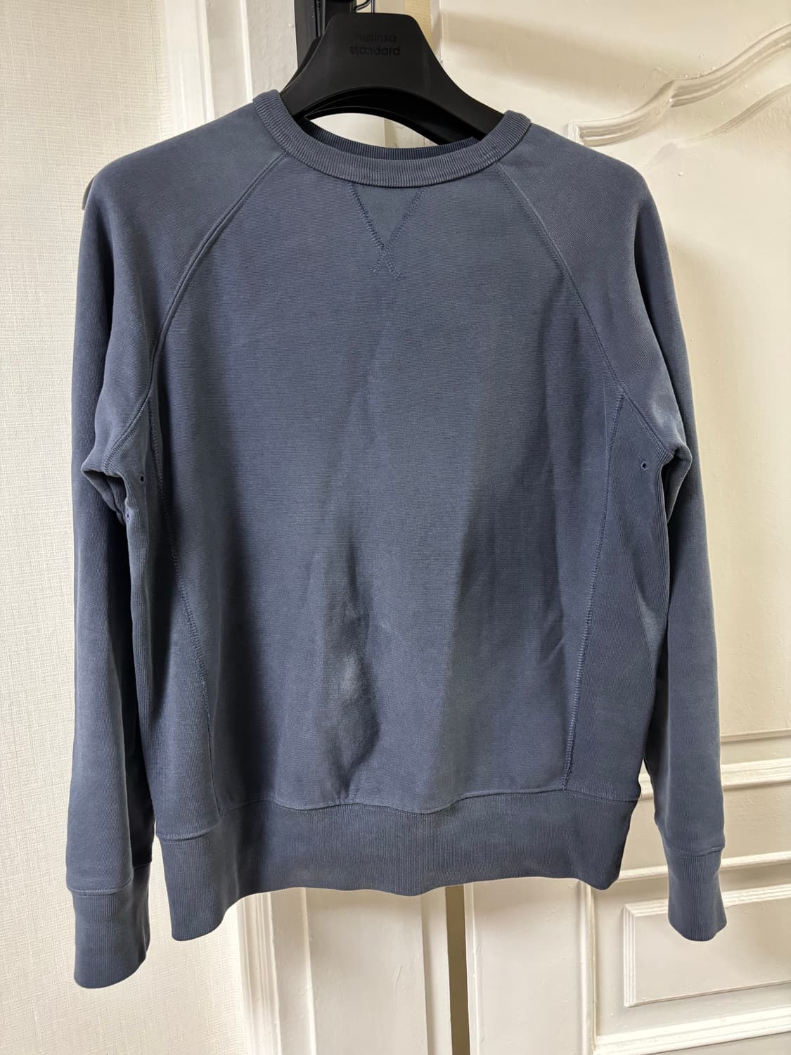 ryoo 페이디드 스웻셔츠 차콜 m 상품이미지2