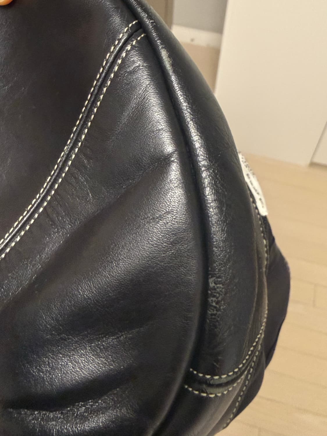 블랭코브 에펠백 블랙 화이트탭 상품이미지9