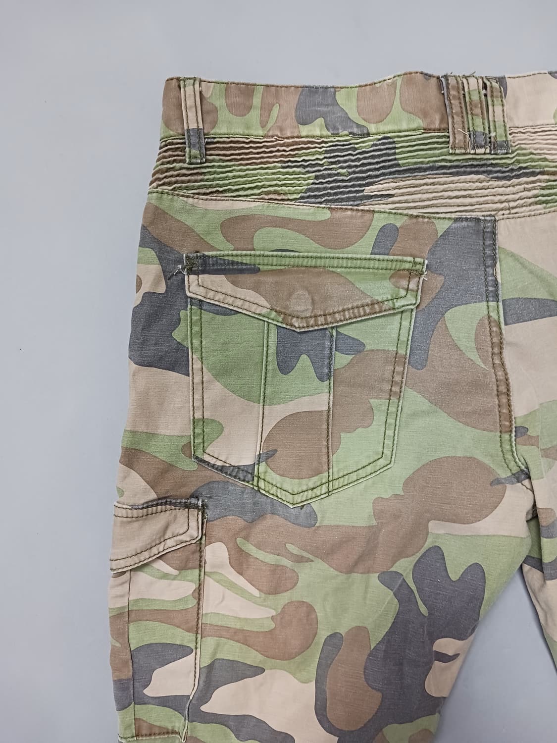 [35] 발망 밀리터리 카모플라쥬 바이커 카고 팬츠 상품이미지8