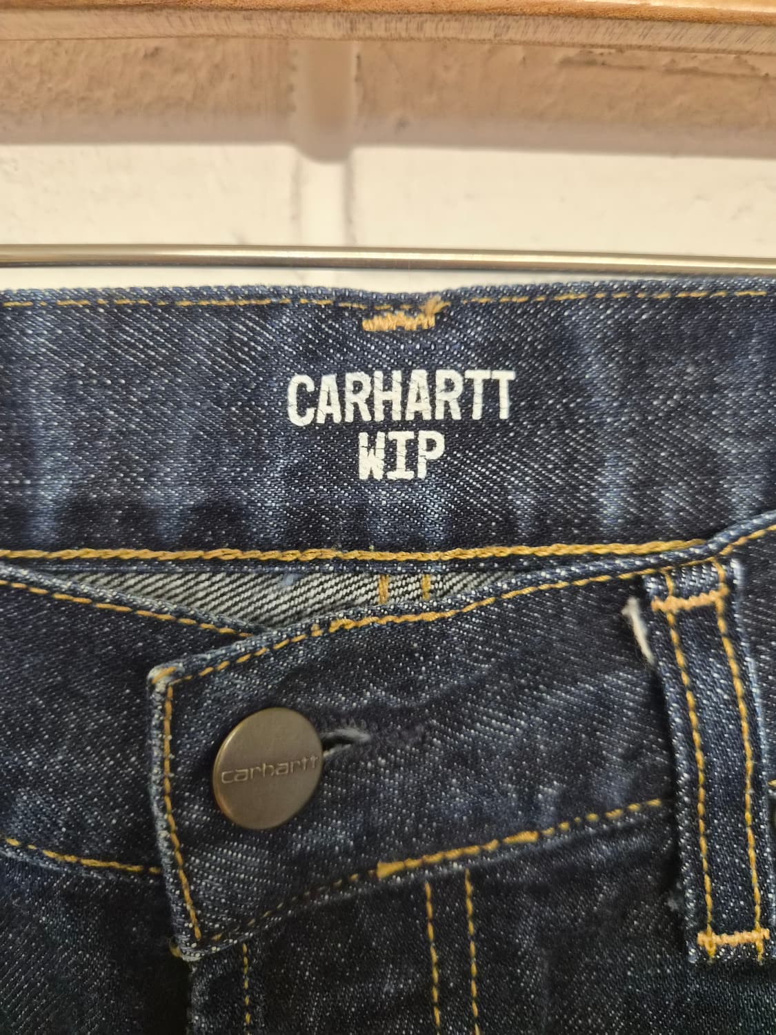 32) 칼하트 WIP 말로우 인디고 데님 팝니다 상품이미지3