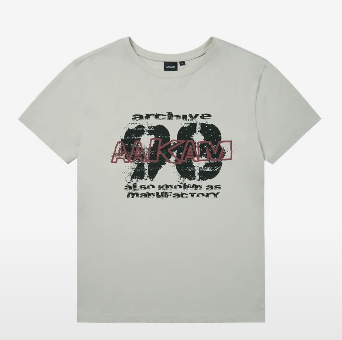 아캄 Painted 98 Half Top (Light Gray) 상품이미지1