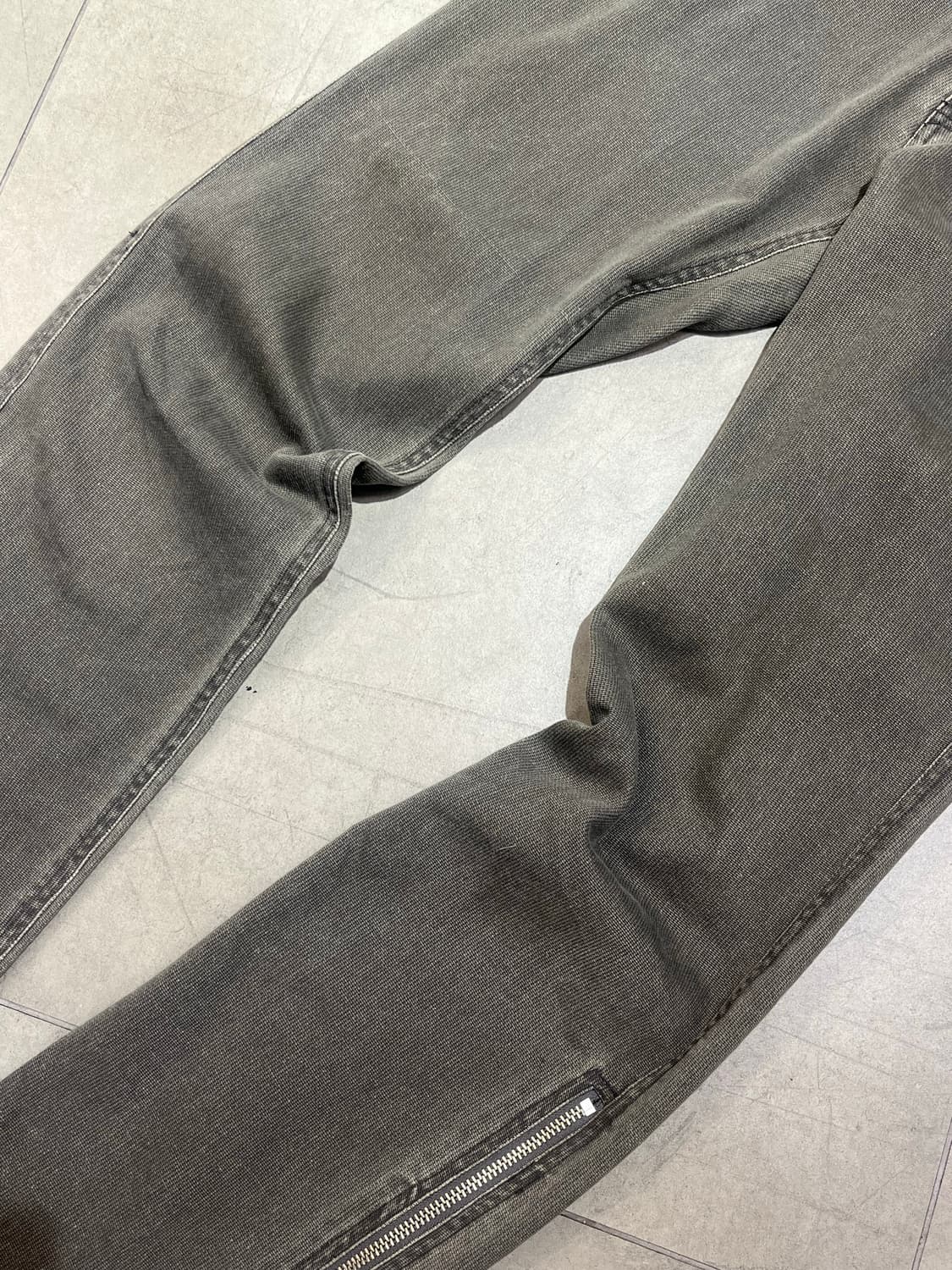 일본 빈티지 락펑크 락시크 지퍼 와이드 팬츠 상품이미지3