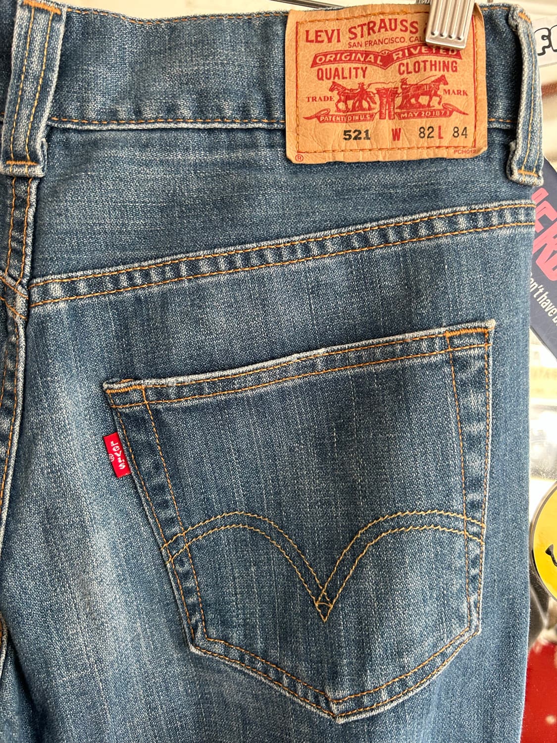 00‘s 리바이스521 와이드레그 32in 상품이미지5