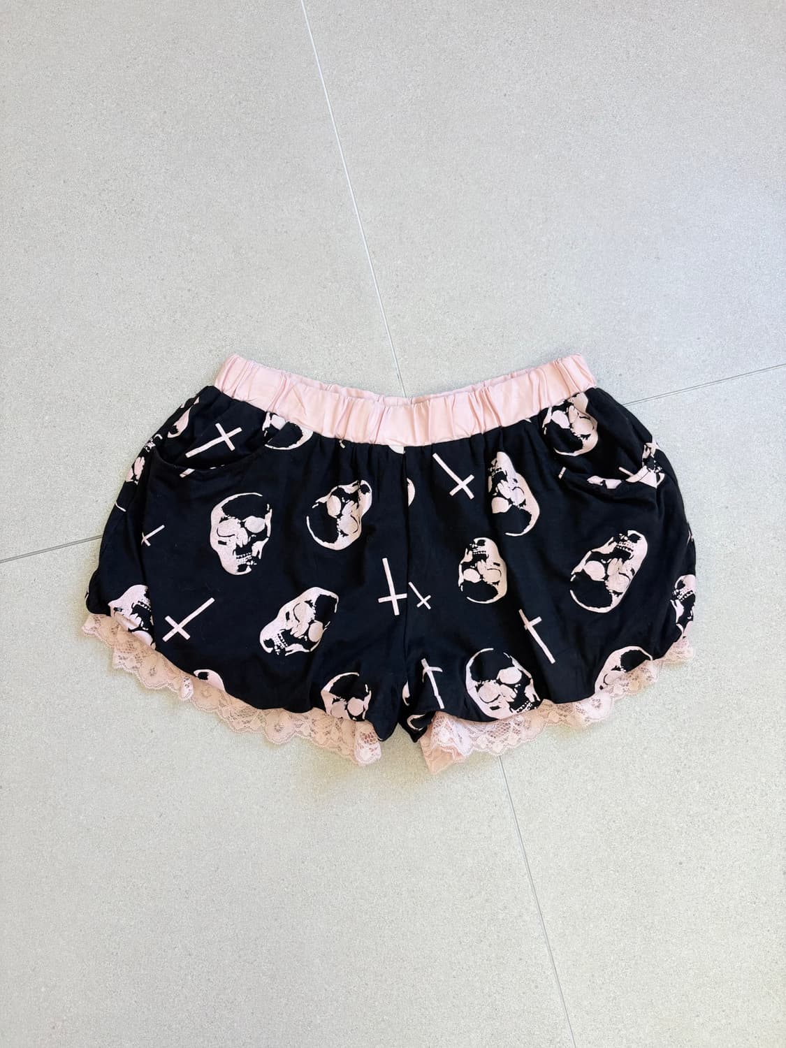 해골 펌킨 반바지 상품이미지1