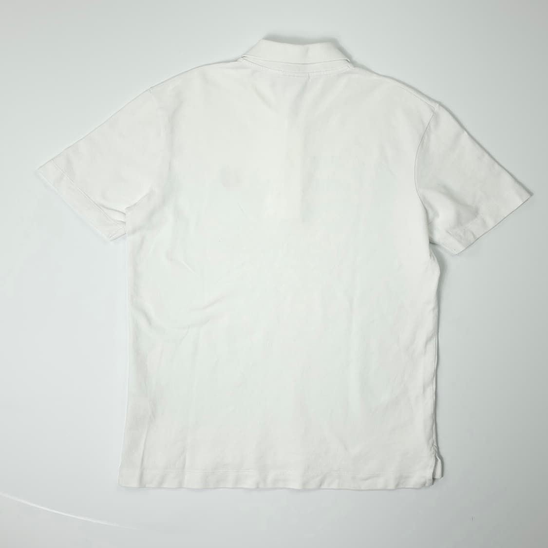 메종키츠네 그레이 폭스헤드 코튼 반팔카라티 화이트 (L) 상품이미지2