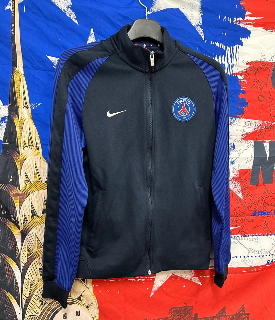 s급 나이키 psg파리생제르망 져지 트랙탑 L100 상품이미지3