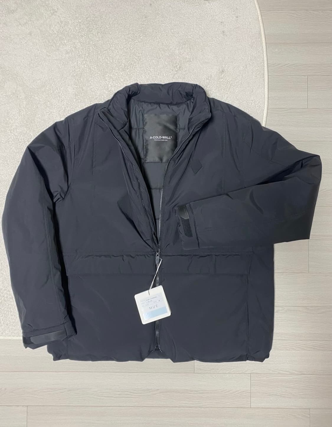 A-COLD-WALL* 어콜드월 acw 블랙 패딩 간절기 자켓 새상품 상품이미지3