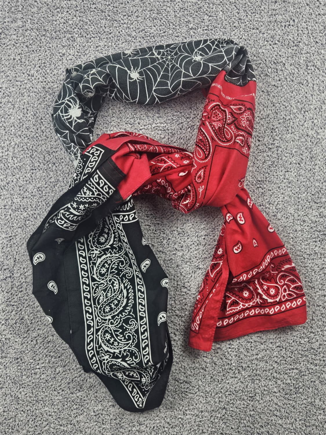 반다나 리워크 커스텀 스카프 머플러 / 10423 상품이미지8