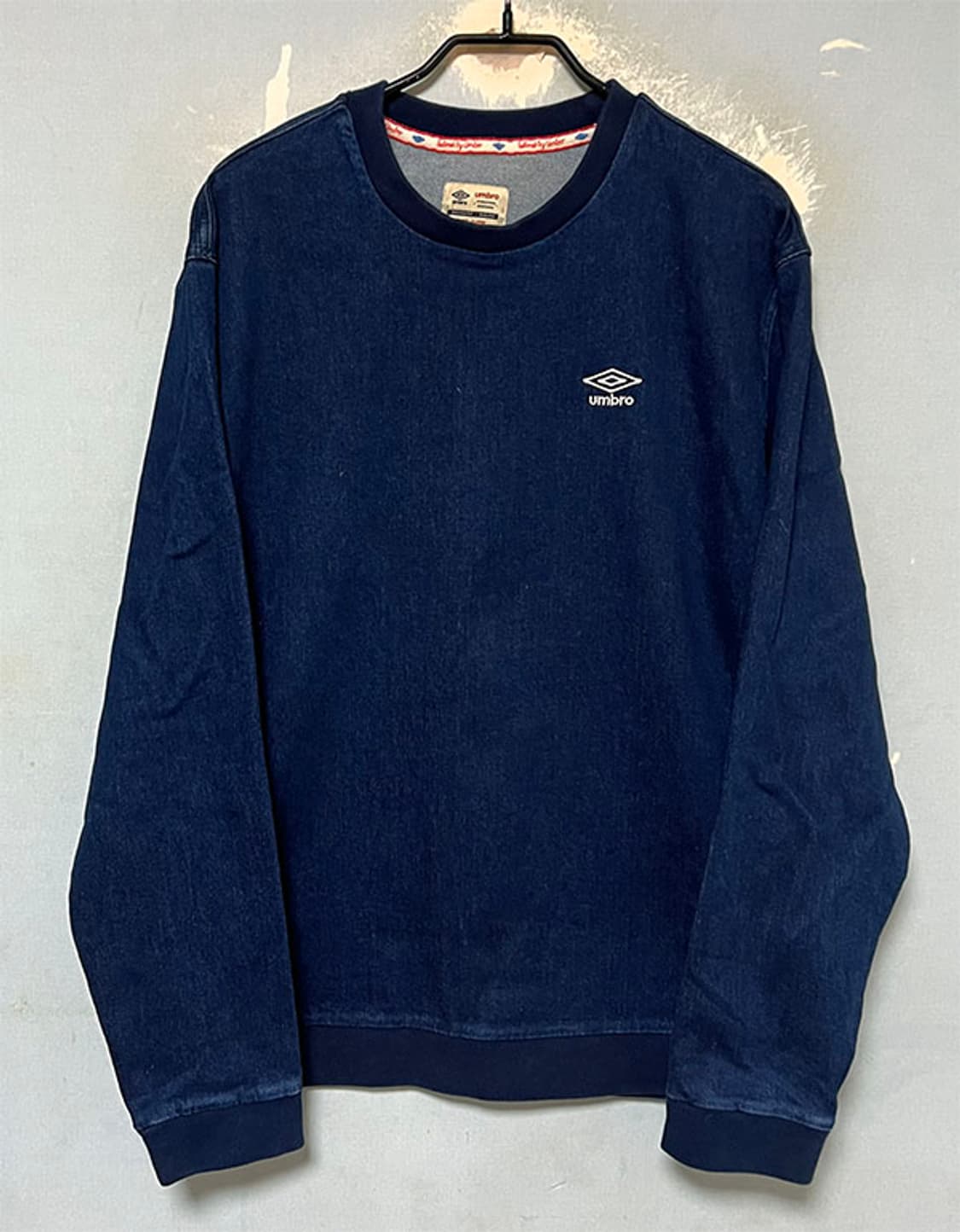 엄브로 남자 데님 맨투맨 추동복 캐주얼 L 100 상품이미지1