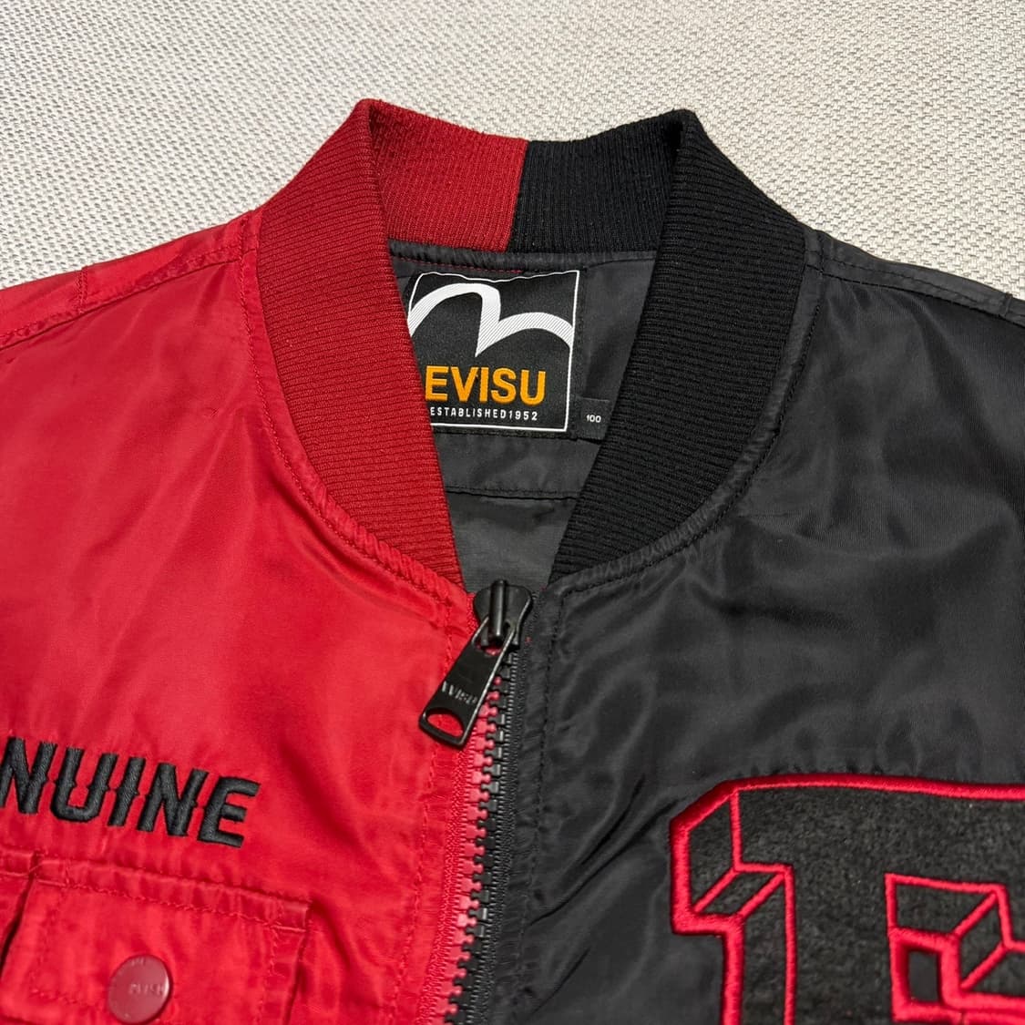 EVISU 에비수 봄버 자켓 상품이미지2