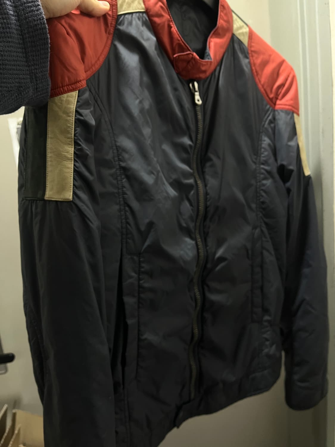 Dolce & Gabbana 00s Learher Patch jacket 상품이미지2