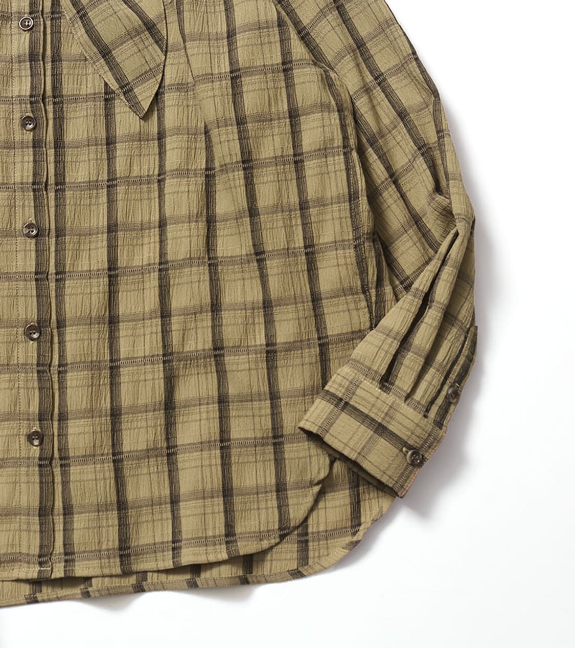 B:MING BY BEAMS - CHECK BIG TIE SHIRT 상품이미지7