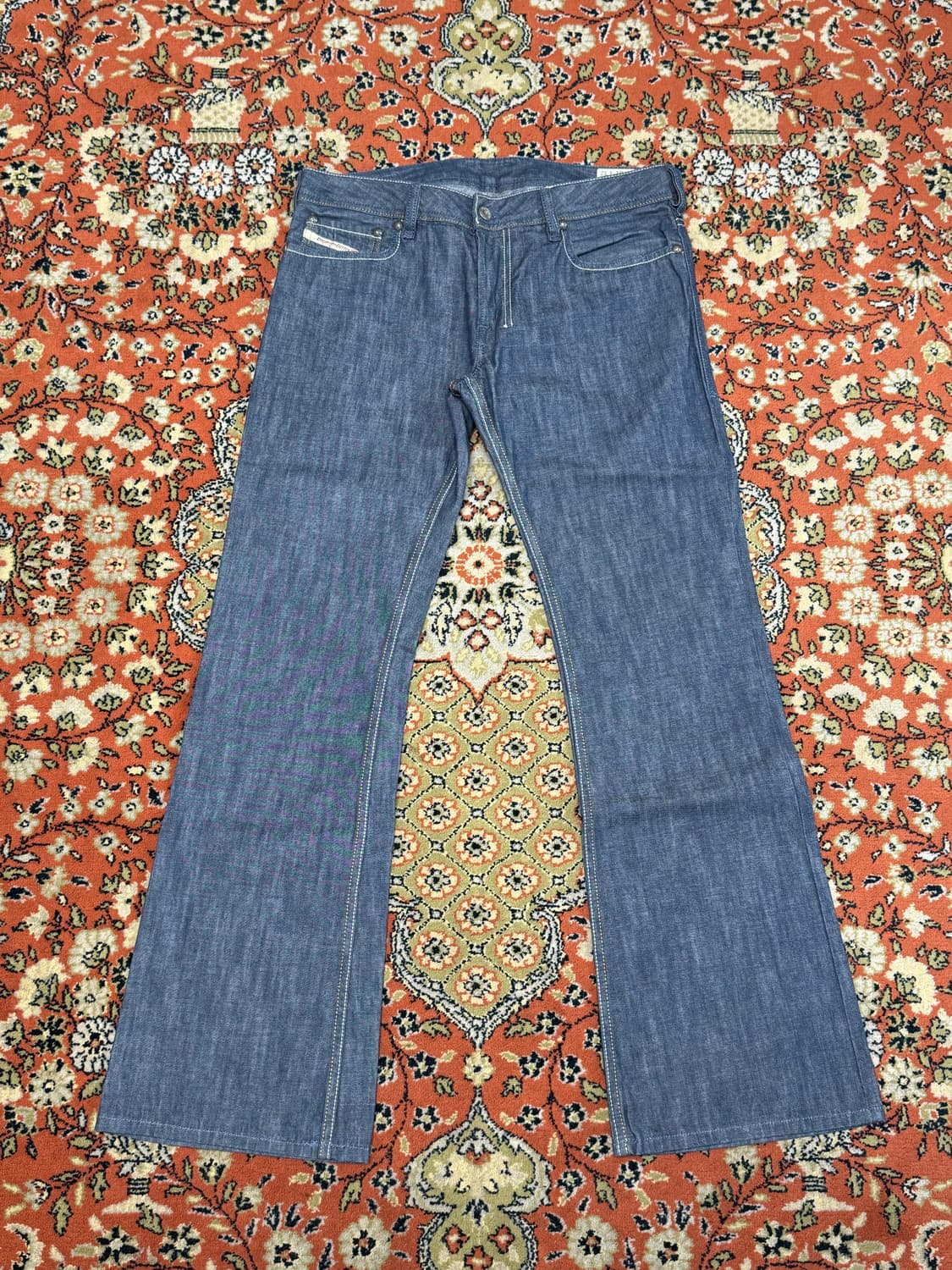 디젤 자탄 생지 부츠컷 플레어진 데님팬츠 31x32 상품이미지1