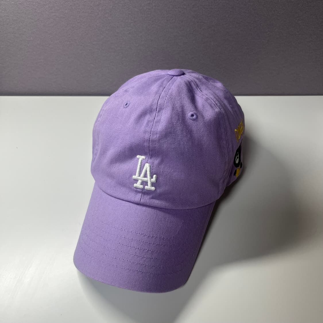 MLB 엠엘비 메가베어 하트 언스트럭쳐 볼캡 모자 (바이올렛) 상품이미지2