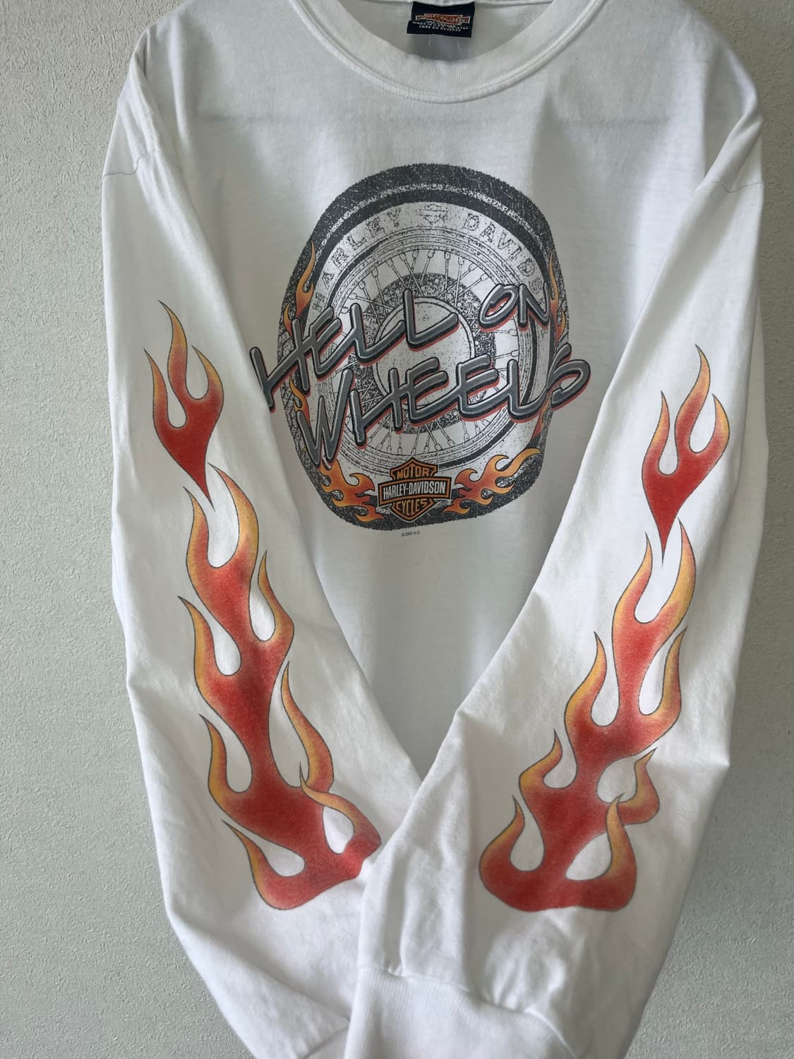 Harley davidson flame long sleeve 상품이미지2
