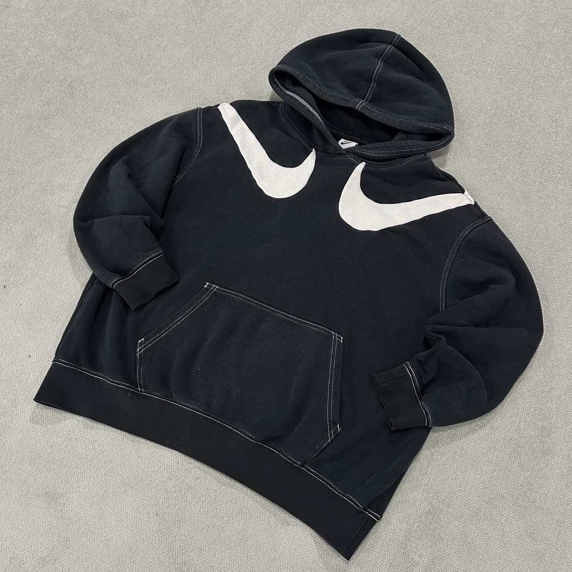 나이키 빅스우시 블랙 후드티 XL 상품이미지1
